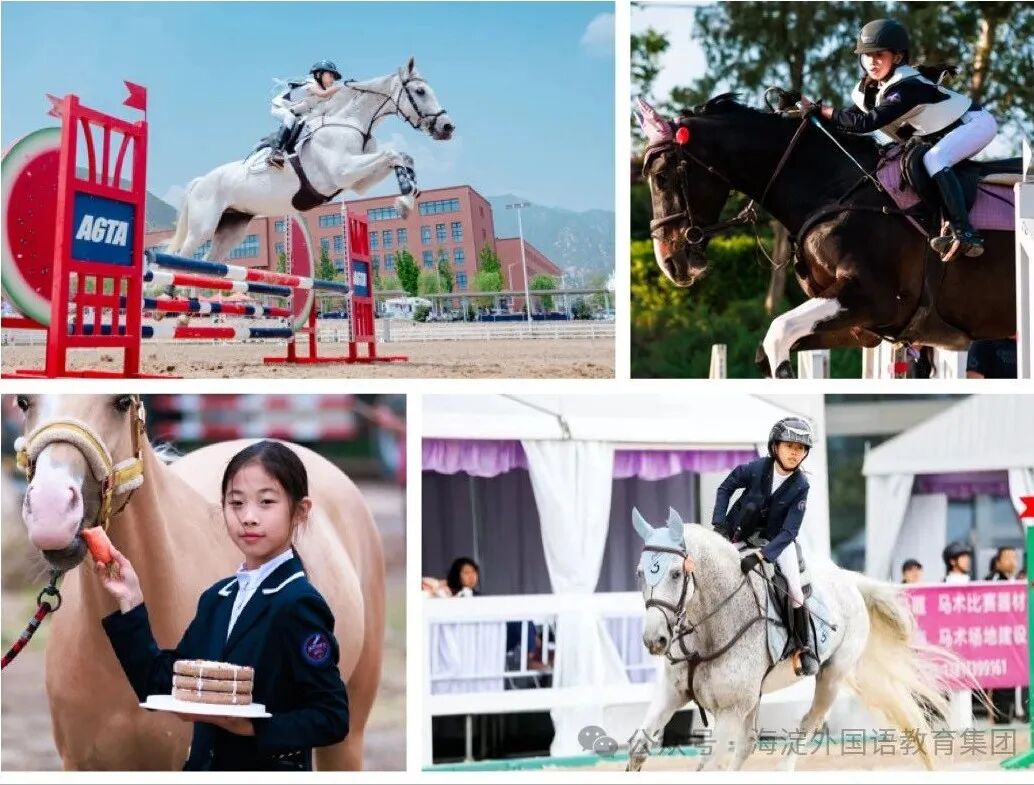 Riders from the centre at competitions and in the yard